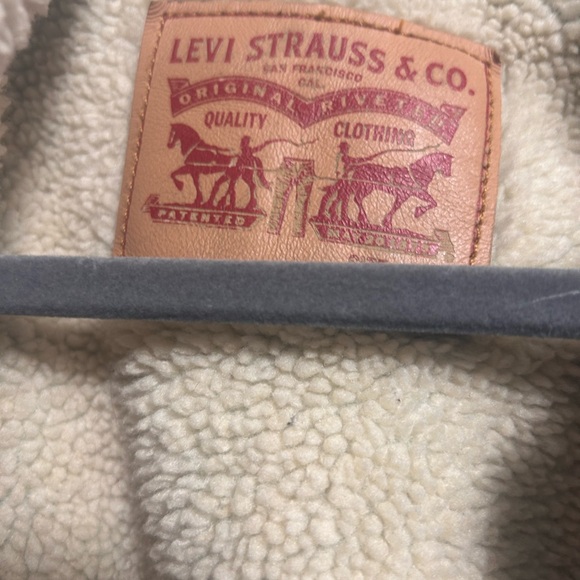 Sherpa Lined Denim Jacket - Picture 2 of 3